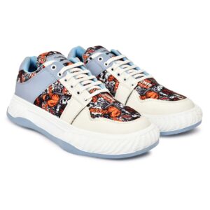 Mens Korean multiprint Casual Shoes
