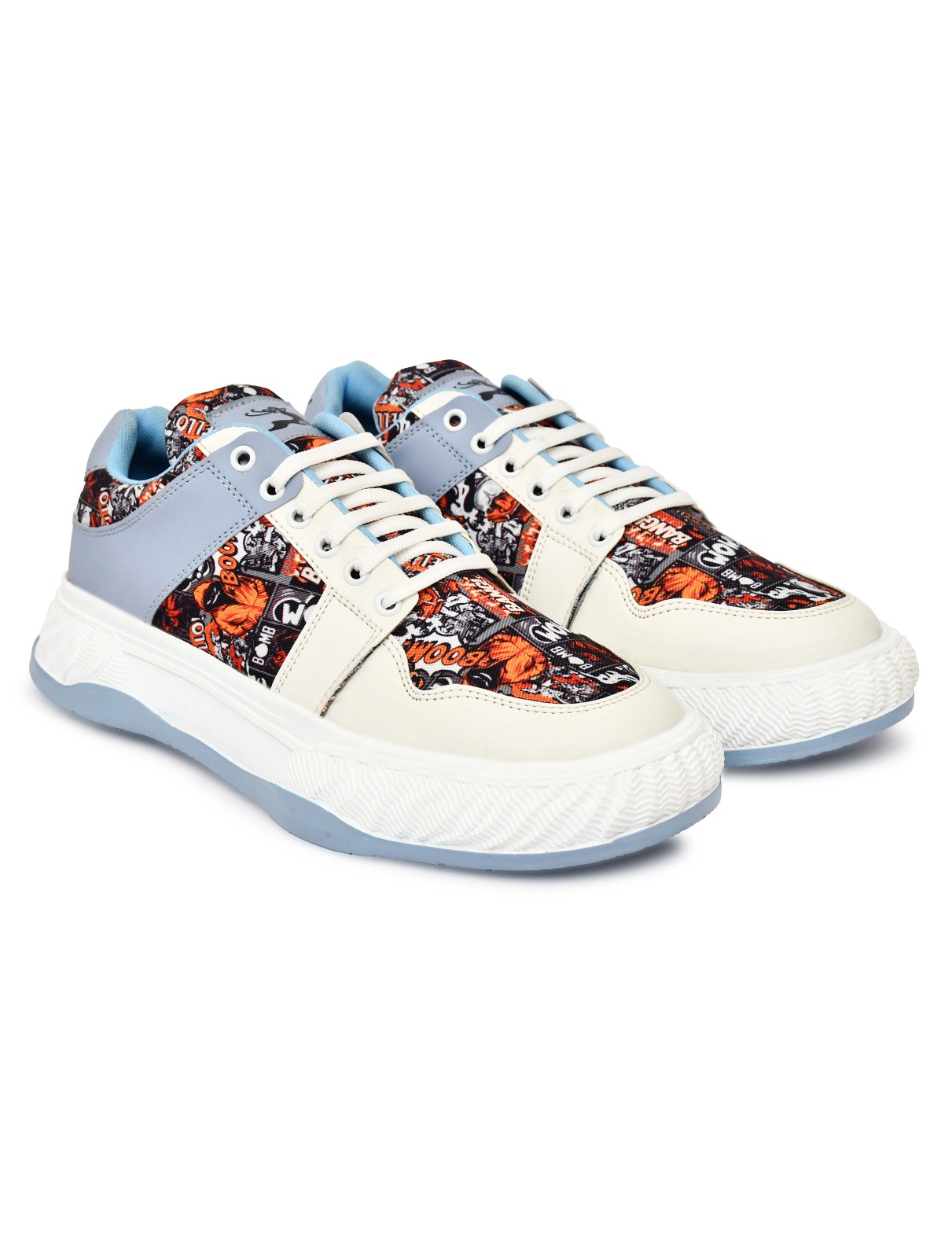 Mens Korean multiprint Casual Shoes