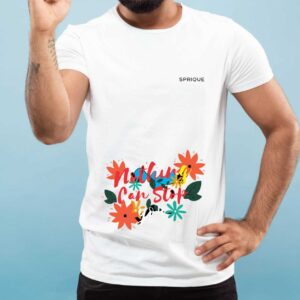 men look Graphic printed tshirt