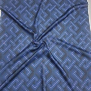 Checke Digital Print Pure Cotton Fabric