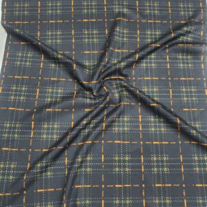 strip checke Digital Print Pure Cotton Fabric