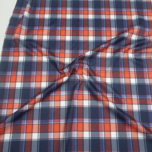 strip checke Digital Print Fabric