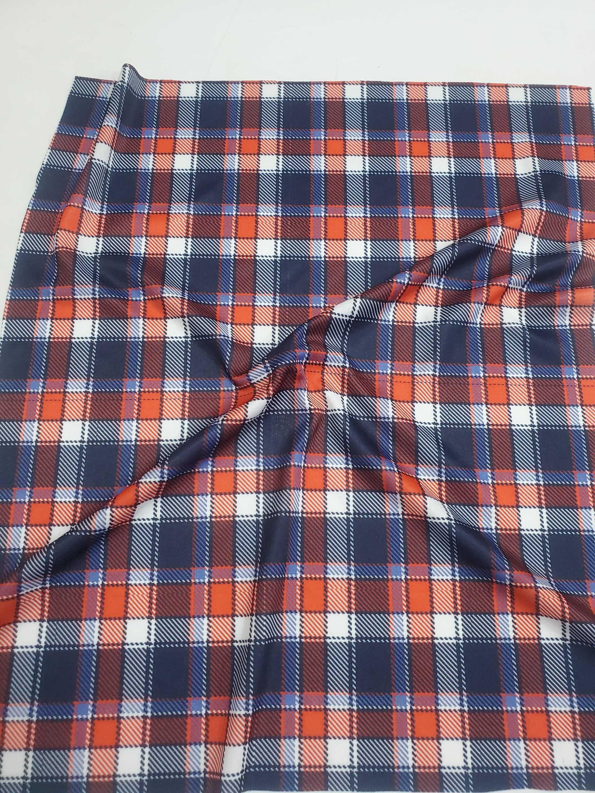 strip checke Digital Print Fabric