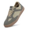 Sprique Men’s Casual Sneakers – Beige & Grey - Thumbnail Image 3