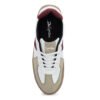 Sprique Men’s Casual Sneakers – White, Beige & Maroon - Thumbnail Image 4