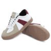 Sprique Men’s Casual Sneakers – White, Beige & Maroon - Thumbnail Image 6