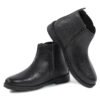 Men's Classic Black Chelsea Boots for Formal, Office & Casual Wear - Thumbnail Image 6