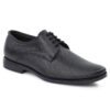 Men's Premium Black Formal Lace-Up Derbi Shoes for Office, Business & Party Wear - Thumbnail Image 4