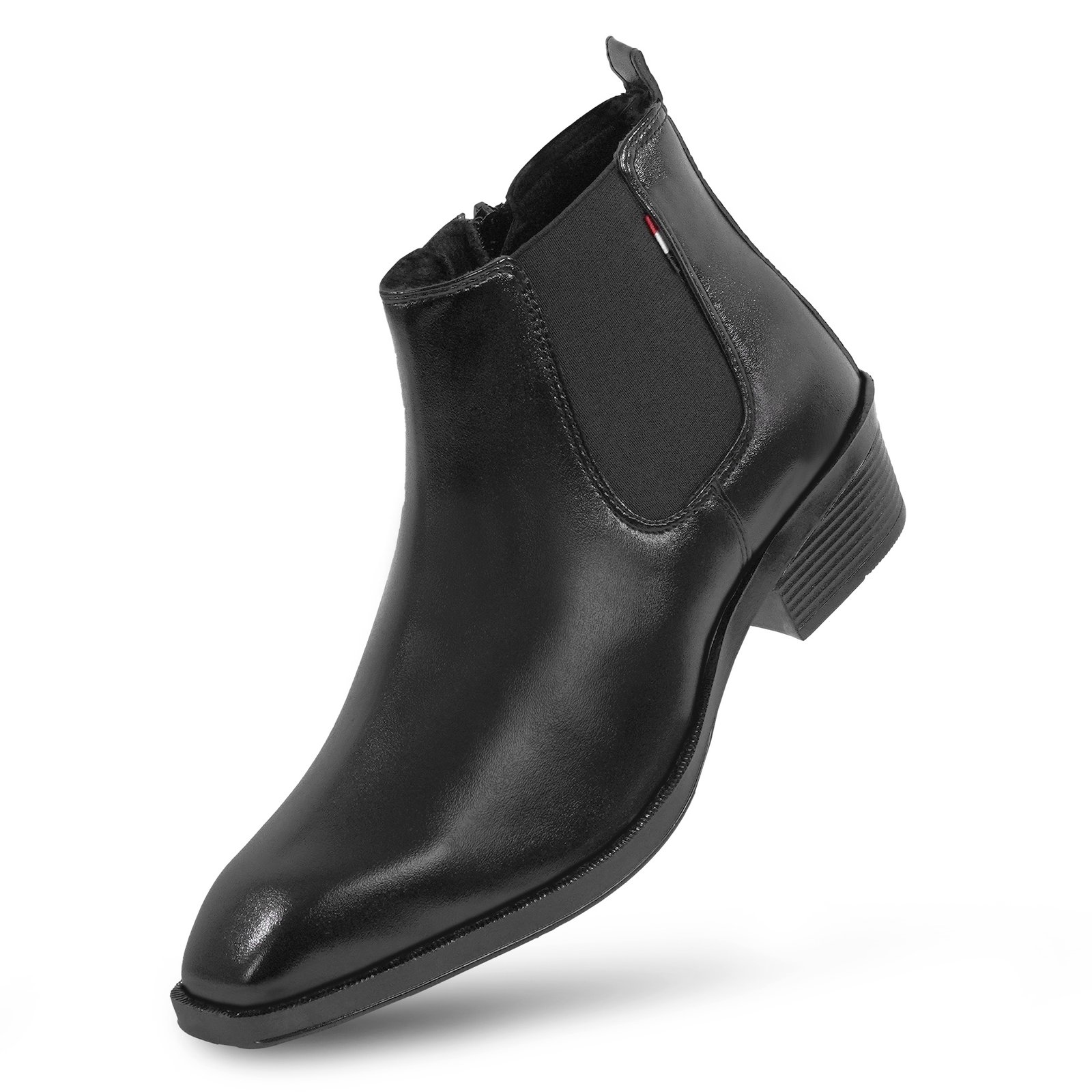 Men's Premium Black Italian Style Chelsea Boots for Formal, Office & Casual Wear - Image 3