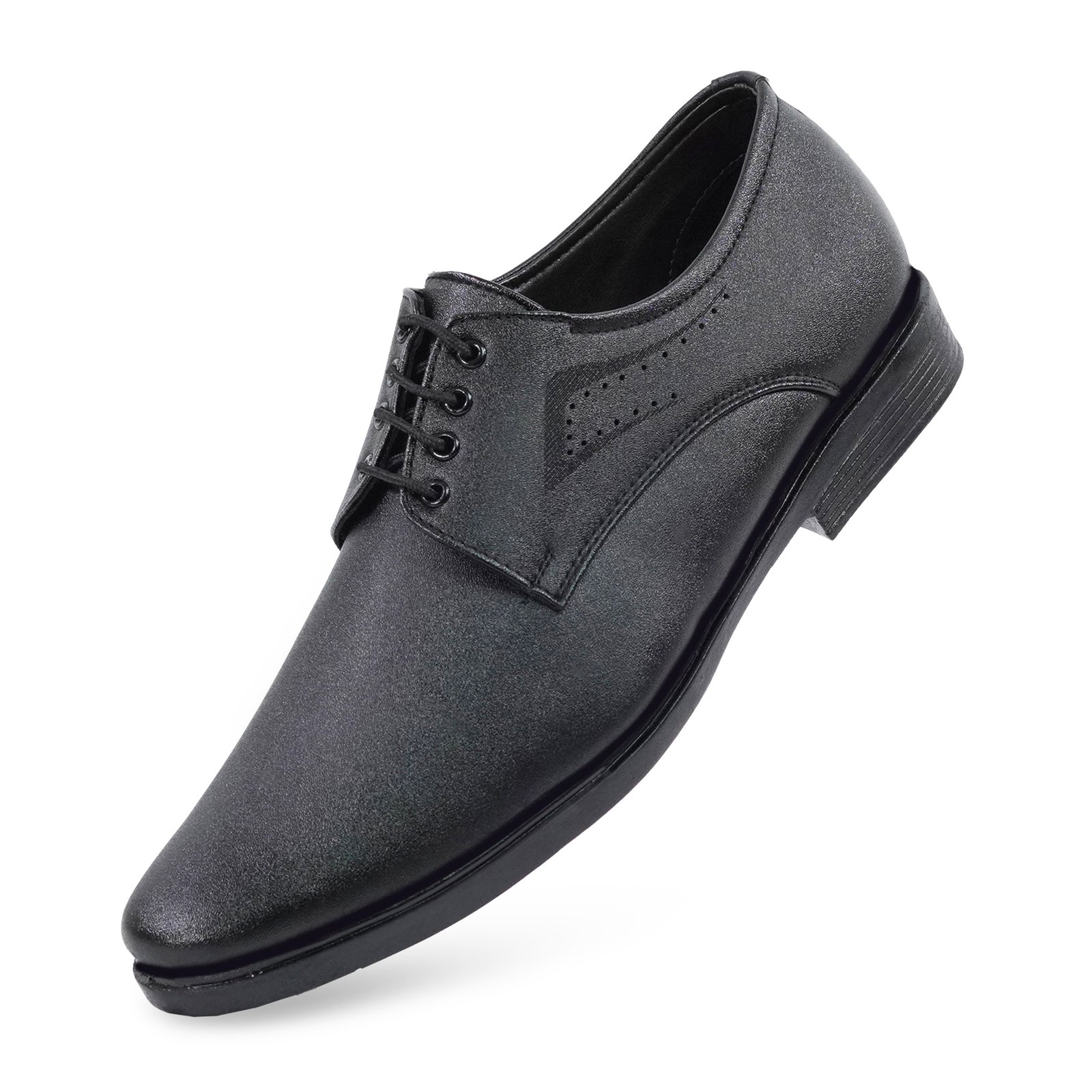 Men's Premium Black Formal Lace-Up Derbi Shoes for Office, Business & Party Wear - Image 5