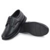 Men's Premium Black Formal Lace-Up Classic Derbi Shoes with Thick Sole for Office & Business Wear - Thumbnail Image 3