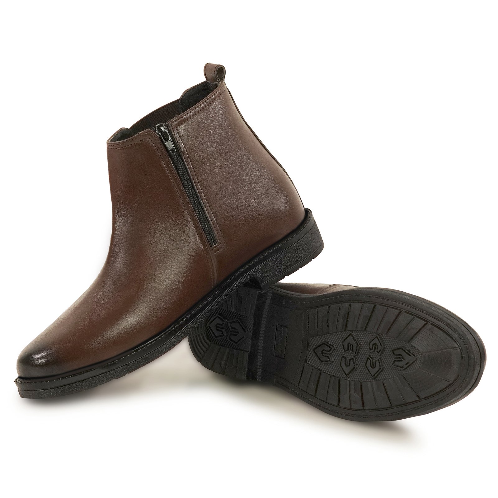 Men's Classic Brown Chelsea Boots for Formal, Office & Casual Wear - Image 2