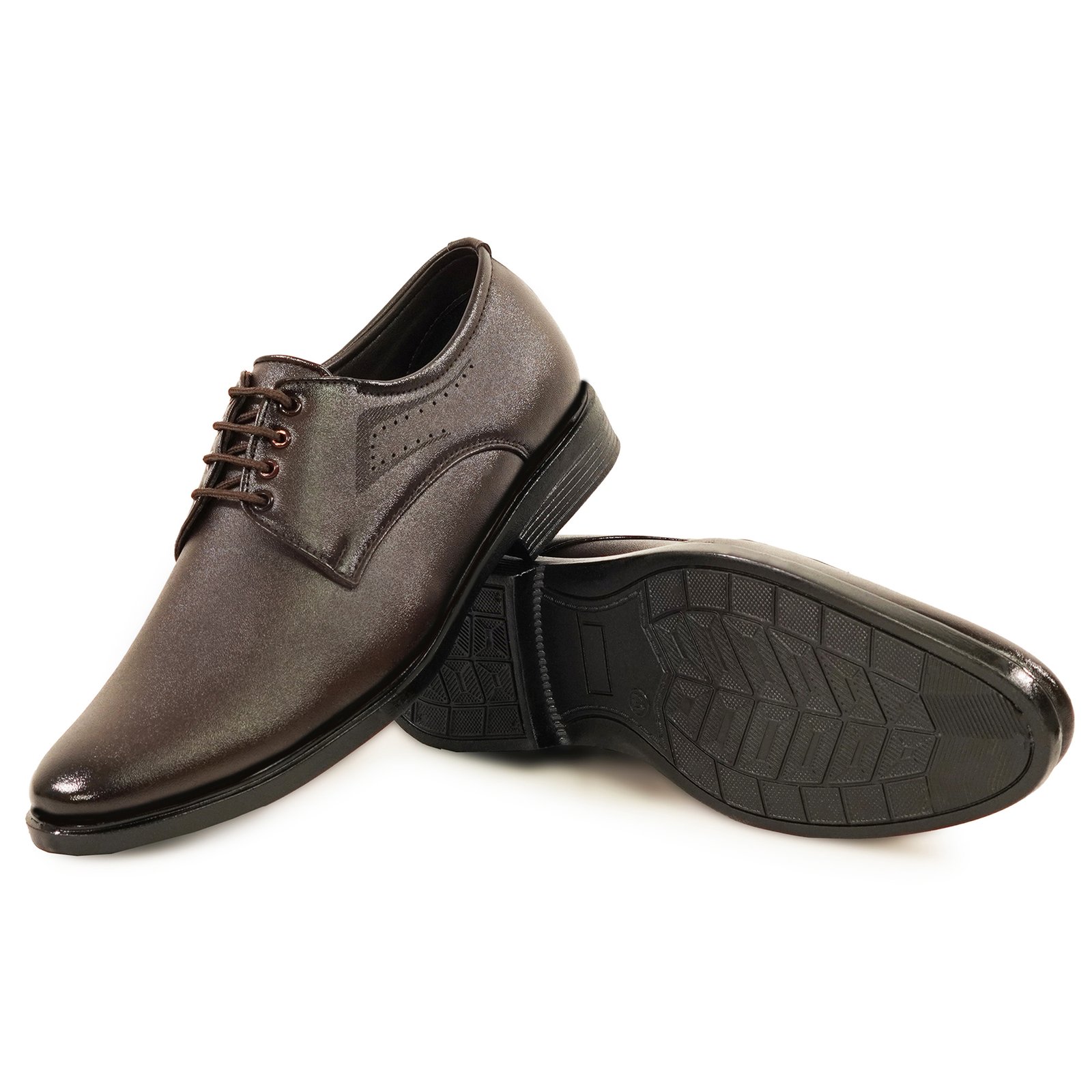 Men's Premium Brown Formal Lace-Up derbi Shoes for Office, Business & Party Wear - Image 5