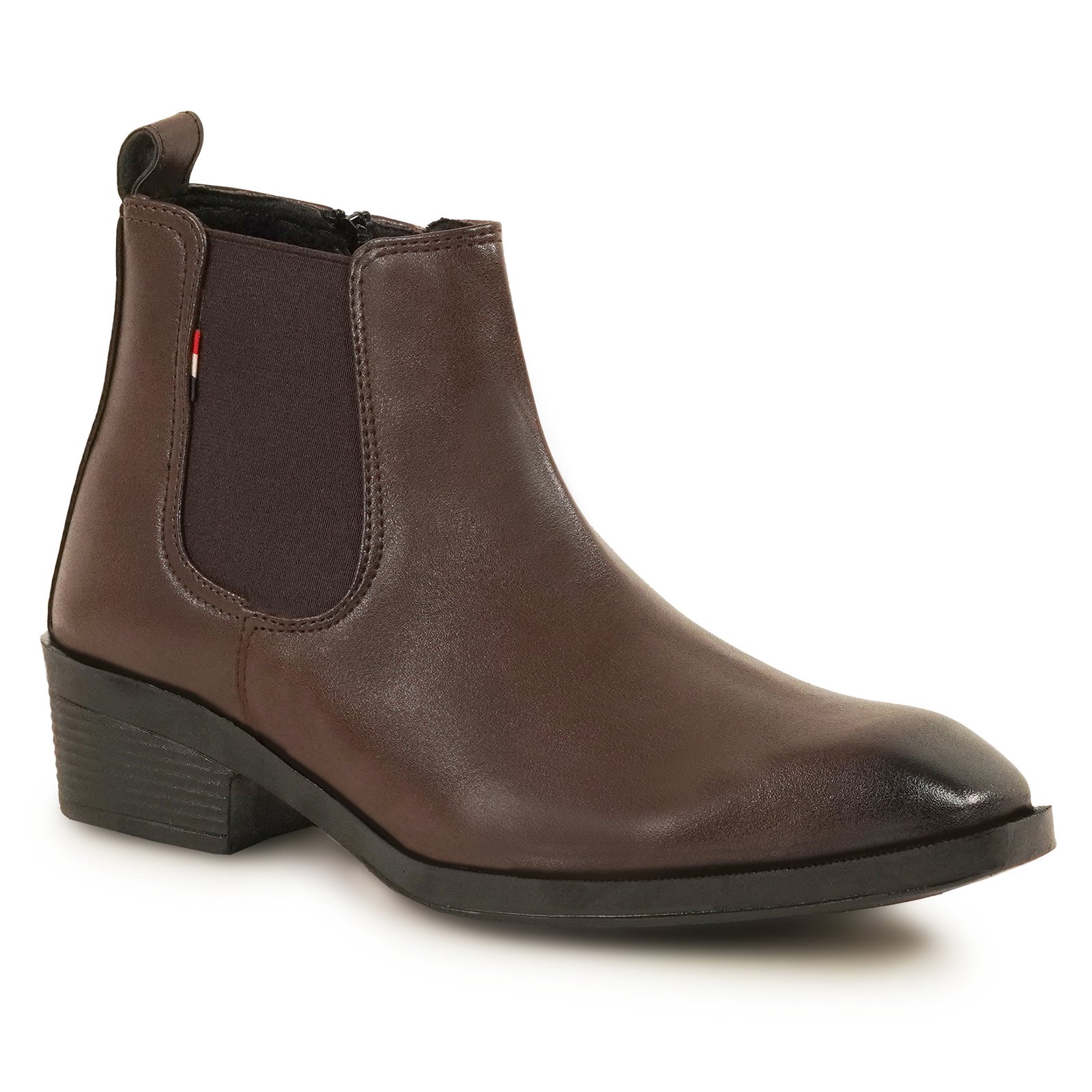 Men's Premium Brown Italian Style Chelsea Boots for Formal, Office & Casual Wear - Image 4