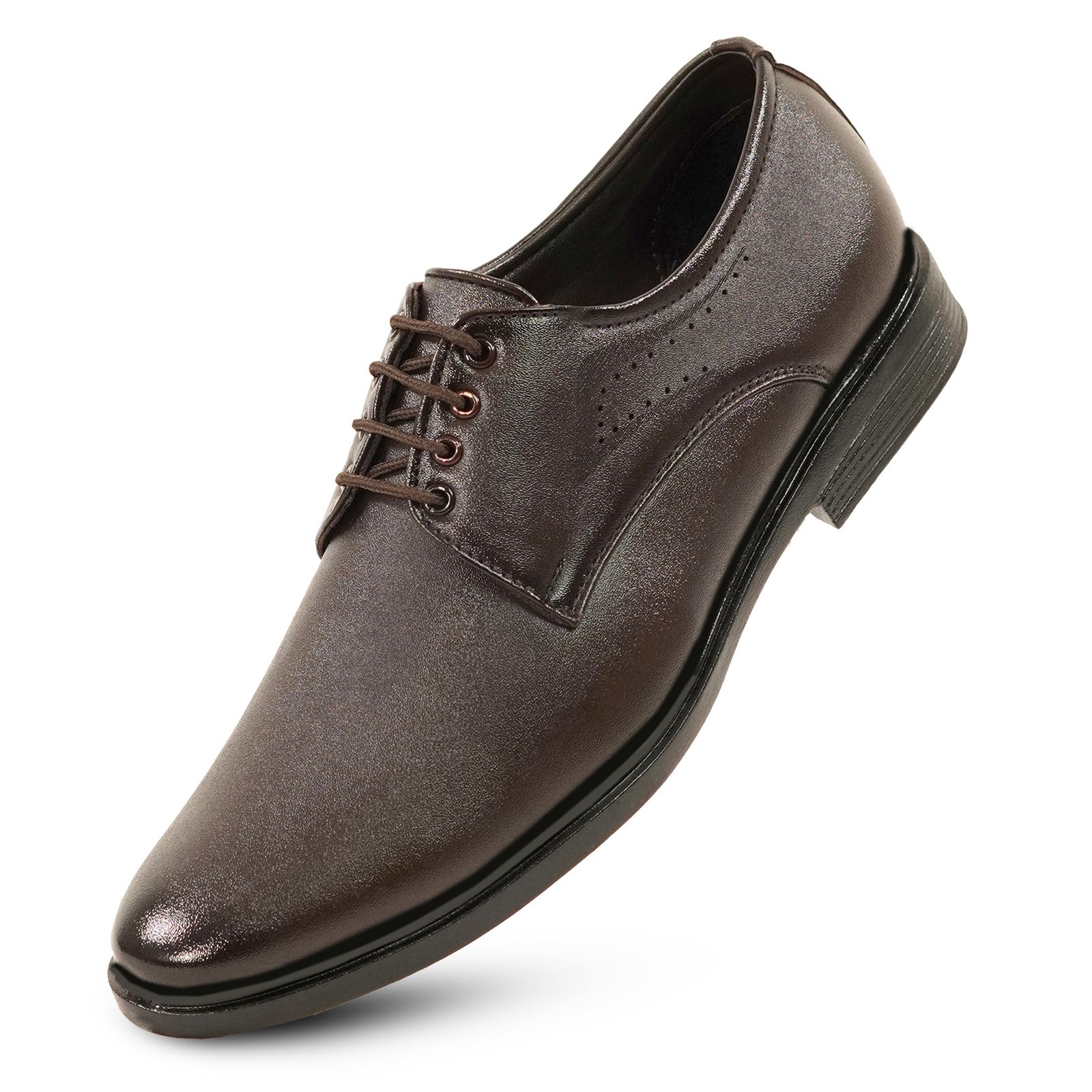 Men's Premium Brown Formal Lace-Up derbi Shoes for Office, Business & Party Wear - Image 3